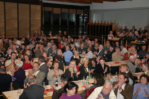 Über 200 Mitglieder haben zum CDU Kreisparteitag in die Festhalle nach Wolfach gefunden.